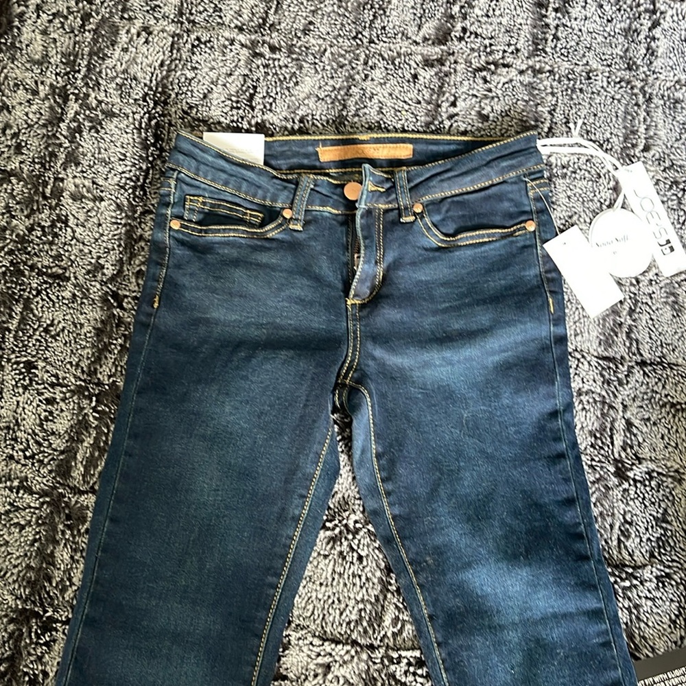 Girls size 12 Joes jeans. The Rocker mid rise skinny ankle NWT